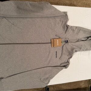 Patagonia Men's Zip Up Gray Sweater